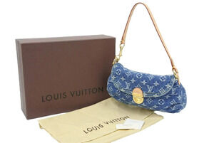 Louis Vuitton Monogram Denim Pleaty Blue